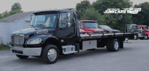 flat bed tow truck